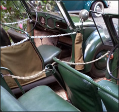 A pair of very rare Papler 4-door cabrios, used mostly by the Austrian Police.